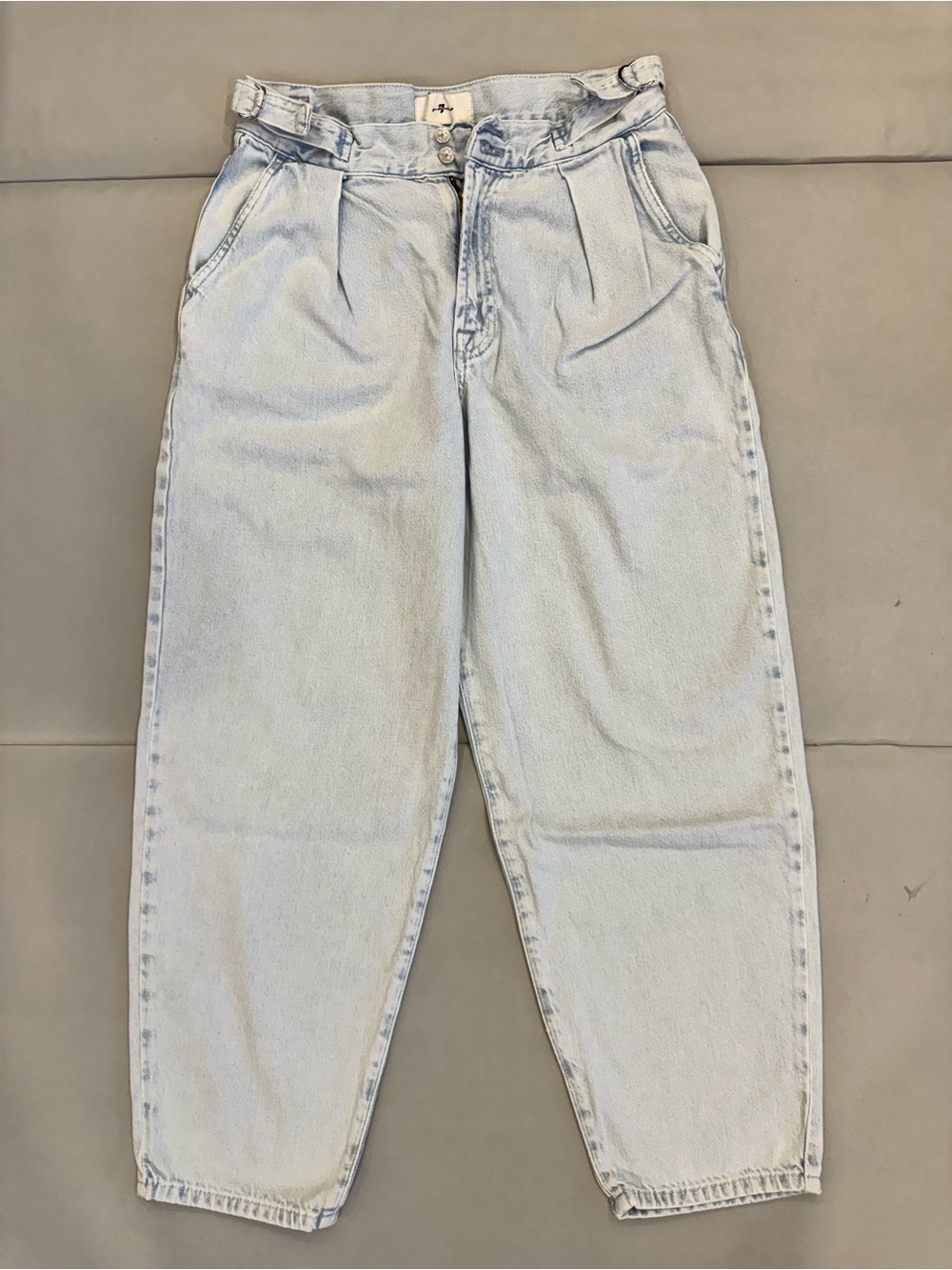 7 For All Mankind Ballon Tab Pant Isadora Jeans